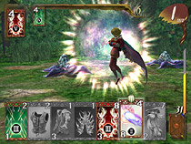 screenshot of battle