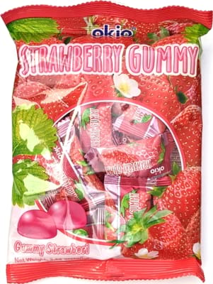 bag of strawberry gummys